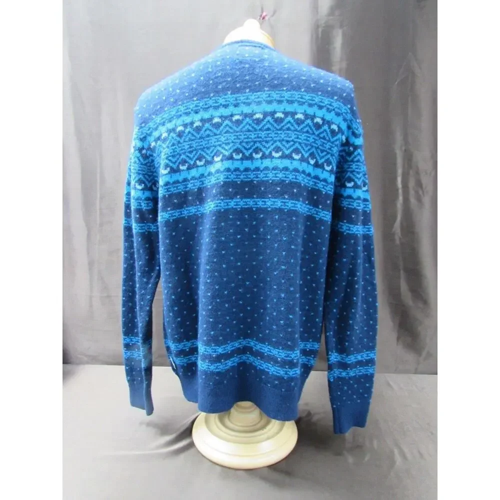 Modern Amusement men's XL blue sweater knit